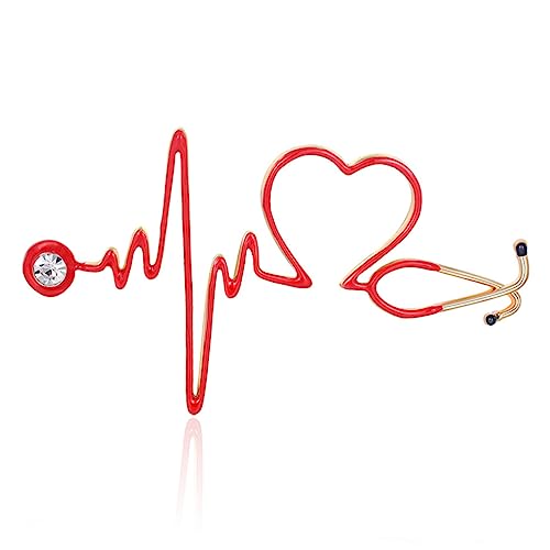 GAROZATION Brosche Anstecknadel für Kleidung Vielseitig Tragbar an Hut Schal Anzug als für Medizinisches Personal und Modefans von GAROZATION