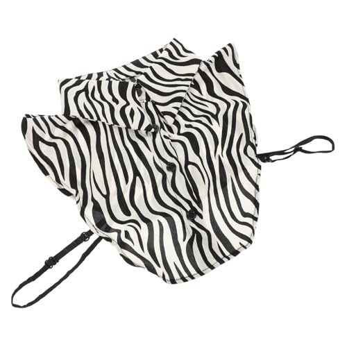 GAROZATION Damen Fake Kragen Baumwolle Im Zebra-muster Abnehmbarer Kragen Für Blusen Und Kleider Vielseitiges Dekorationsaccessoire Für Formelle Anlässe Und Freizeitoutfits GAROZATION Damen Fake Kragen Baumwolle Im Zebra-muster Abnehmbarer Kragen Für Blusen Und Kleider Vielseitiges Dekorationsaccessoire Für Formelle Anlässe Und Freizeitoutfits von GAROZATION
