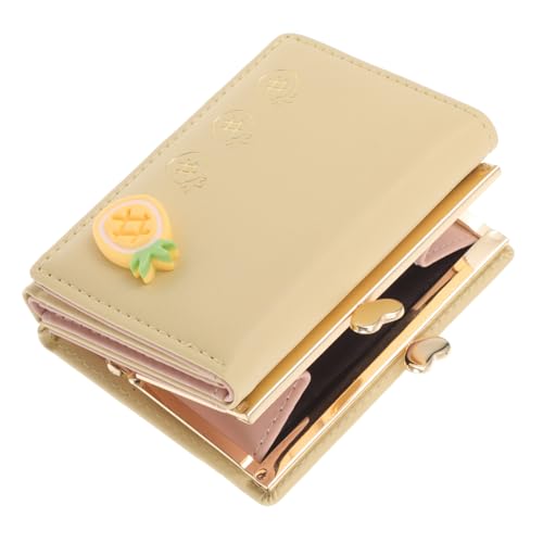 GAROZATION Trifold Geldbörse Für Damen Faltbare Pu Geldbörse Mit Münzfach Vielseitige Kartenhalter Für Reisen Alltag Und Organisation Kreatives Design von GAROZATION