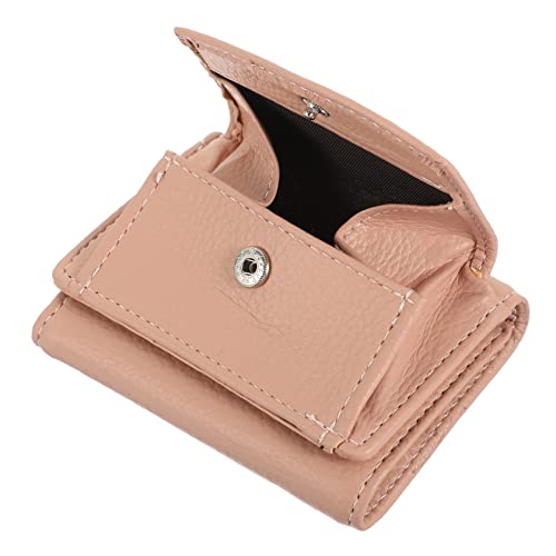 GAROZATION Damen Geldbörse Aus Pu-Leder RFID-geschützt Dreifach Gefaltet Mit Vielen Fächern Kompakter Kartenhalter Für Bargeld Münzen Und Ausweis Für Alltag Und von GAROZATION