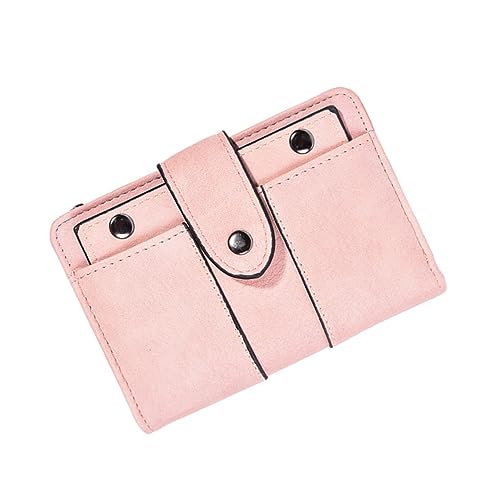 GAROZATION Kleine Geldbörse Für Damen Geldbörse Mit Kurzer Aufbewahrung Für Damen Hochwertiges Pu Und -Material Design Mit Vielen Fächern Schnalle Und Reißverschluss Für von GAROZATION