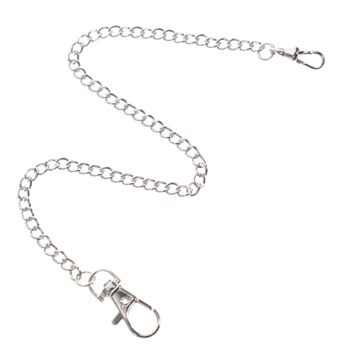GAROZATION Decorative Pocket Watch Chain Für Jeans Und Hosen Stilvolle Kette Mit Karabiner Für Herren Hochwertige Langlebige Accessoires Für Formelle Und Freizeit Anlässe von GAROZATION