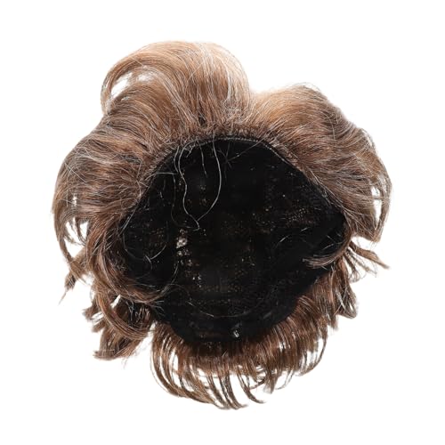 GAROZATION Disco-perücke Cosplay-haare Für Männer Männerperücken Aus Echthaar Cosplay Lockige Perücke Partyzubehör Lustige Perücken Männer Perücken Haare Perückenhaar Brown Chemische Faser von GAROZATION