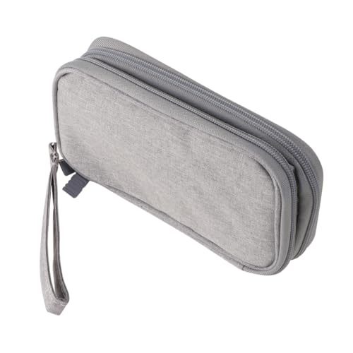 GAROZATION Doppellagige Aufbewahrungstasche Für Digitale Geräte Organizer Für Ladekabel Und Zubehör Shockproof Und Kompressionsbeständig Reiseetui Elektronik von GAROZATION