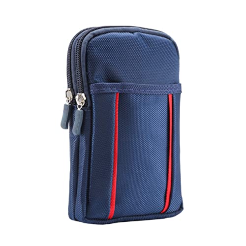 GAROZATION Doppelte Reißverschluss Bauchtasche Aus Denim Für Damen Und Herren Praktische Outdoor Handytasche Tragbare Handy Tasche Für Unterwegs Und Kompatibel GAROZATION Doppelte Reißverschluss Bauchtasche Aus Denim Für Damen Und Herren Praktische Outdoor Handytasche Tragbare Handy Tasche Für Unterwegs Und Kompatibel von GAROZATION