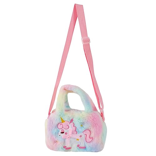 GAROZATION Plüsch Umhängetasche Für Mädchen Mädchen Cartoon Handtasche Süßer Schulterrucksack Für Kleinkinder Für Ausflüge Und Spielverabredungen Mit Einzigartigem Design Und von GAROZATION
