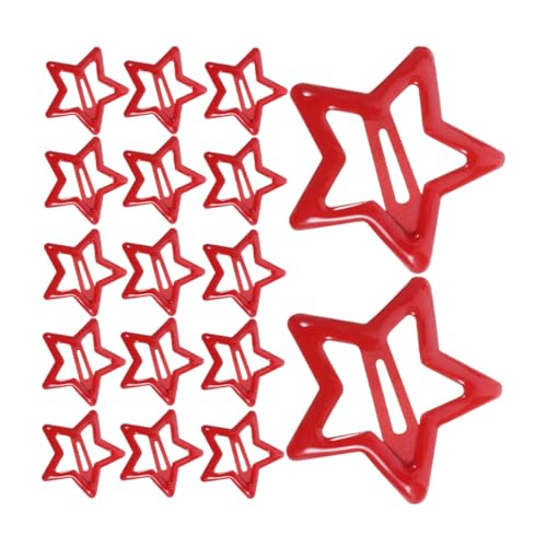 GAROZATION 40stücke Haarspangen Mit Sternmotiv Dekorative Druckknopf-clips Für Haare Stern-haarnadel Accessoires Für Frauen Kleine Seitliche Clips von GAROZATION