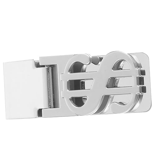 GAROZATION Geldklammer Aus Metall Tragbarer Geldscheinklammer Praktische Geldaufbewahrungsklammer Kleine Geldklammer Fürs Büro Geldschein-fixierungsklammer von GAROZATION