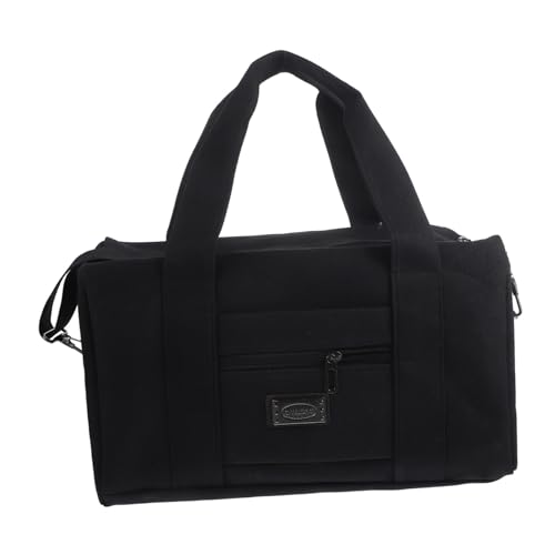 GAROZATION Große Reisetasche Herren Sporttasche mit Verstellbarem Tragegurt Geräumige Umhängetasche und Handtasche Praktische Canvas Tasche für Reisen Fitness und Alltag Vielseitig Nutzbar von GAROZATION