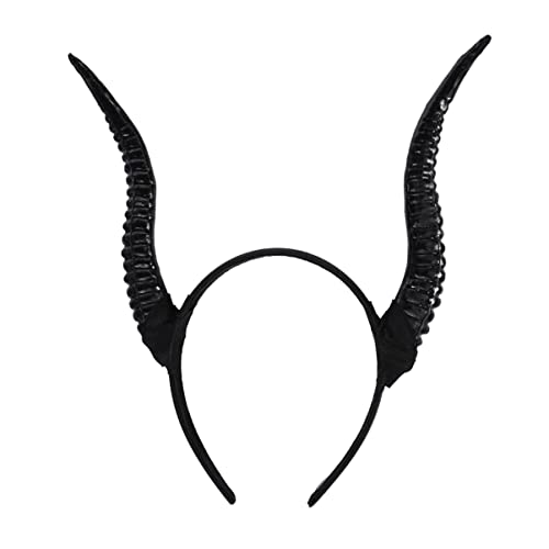 GAROZATION Hörner Stirnband Für Halloween Cosplay Langlebiges Teufelshörner Band Leichtes Party-kopfstück Geeignet Für Kostüm-events Und Fotoshootings von GAROZATION