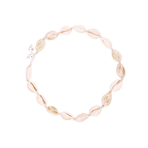 GAROZATION Schneide-muschel-halskette Für Frauen Handgemacht Muschelkette Muschelkette Für Damen Aus Für Frauen von GAROZATION