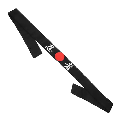 GAROZATION Japanisches Stirnband Bushido Hachimaki Verstellbar Atmungsaktiv Schweißabsorbierend Kopfband für Karate Training und Cosplay Geeignet von GAROZATION