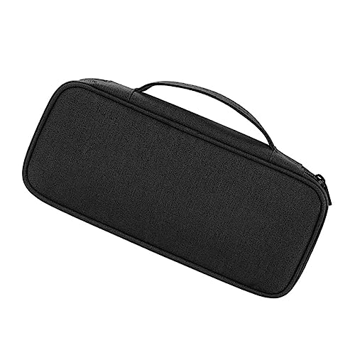 GAROZATION Kabelordner Für Elektronik Reise-Aufbewahrungstasche Für Digitale Zubehör Datenleitungs-Organizer Mit Herausnehmbaren Trennwänden Leicht Tragbar Für Reisen von GAROZATION