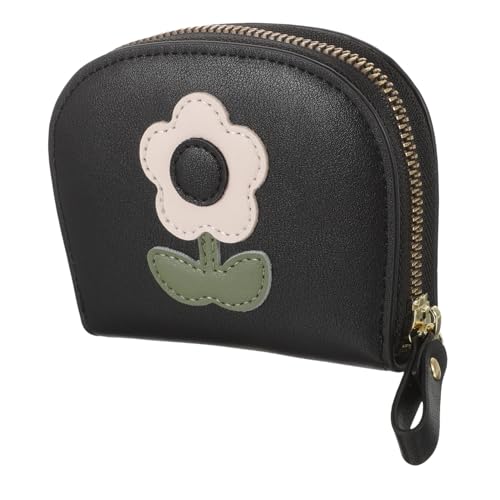 GAROZATION Kleine Damen Geldbörse aus PU mit Reißverschluss Multifunktionale Geldtasche mit Mehreren Kartenfächern Praktisches Portemonnaie für Frauen Sicherer Verschluss für Shopping und von GAROZATION