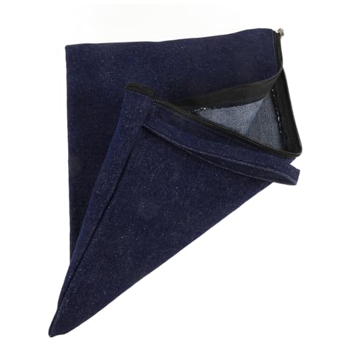 GAROZATION Kleine Kosmetiktasche Gewaschenem Multifunktionale Handtasche Für Makeup Münzen Und Toilettenartikel Stilvoller Organizer Für Frauen Blau von GAROZATION