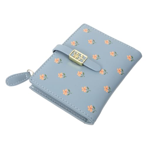 GAROZATION Kleine Damengeldbörse Mit Reißverschluss Tragbare Kompakte Geldbörse Für Damen Geeignet Zum Aufbewahren Von Karten Und Kleingeld von GAROZATION