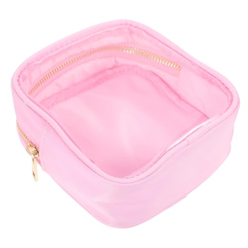 GAROZATION Kosmetiktasche Für Frauen Große Kapazität Wasserdichtes Tragbarer Make-up Organizer Transparentes Design Für Reisen Und Outdoor-aktivitäten Stilvolles Accessoire Pastellfarben von GAROZATION