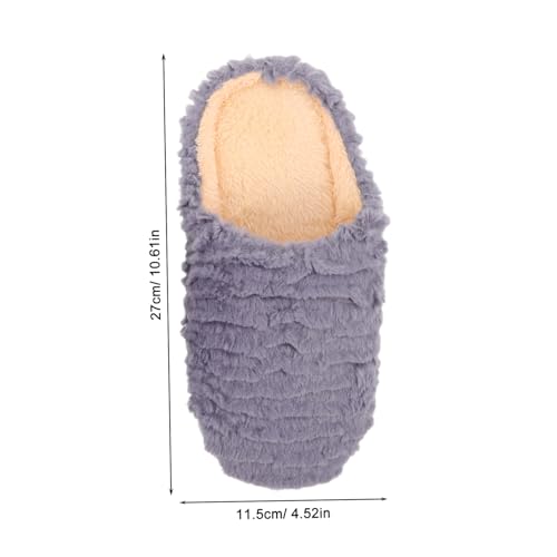 GAROZATION Hausschuhe Unisex Für Erwachsene Geräuscharme Hausschuhe Mit Weicher Sohle Und Rutschfester Sohle Warme Für Innenbereich Für Herbst von GAROZATION