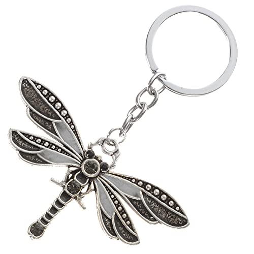 GAROZATION Schlüsselanhänger Libelle Dekorativer Tier-schlüsselanhänger Für Frauen Leicht Und Praktisch Für Taschen Und Autos Kreatives Für Familie Und Freunde Schwarzes Design von GAROZATION