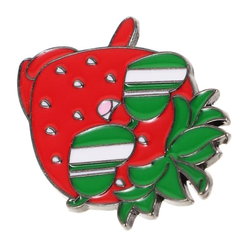 GAROZATION Lustige Bananen Emaille Pin Brosche Leichtes Langlebiges Metall Anstecknadel Rucksack Jacken Hüte Studenten Zubehör für Herbst Dekoration von GAROZATION