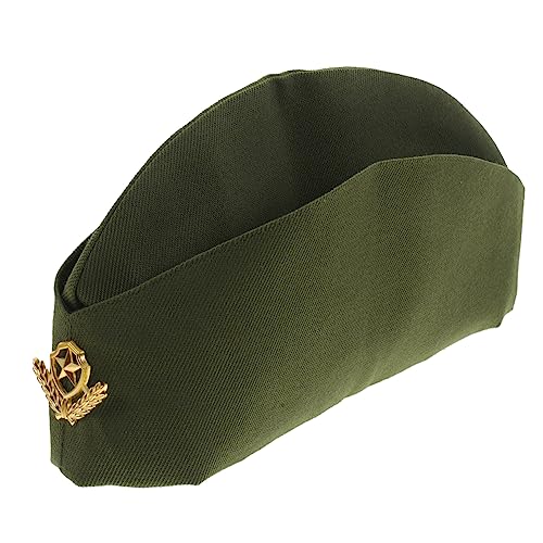 GAROZATION Matrosen Tanzhut Armeegrün Verstellbare Weizenbaskenmütze Für Square Dance Performances Karneval Mottopartys Und Events Stilvolles Accessoire Für Damen Und Herren GAROZATION Matrosen Tanzhut Armeegrün Verstellbare Weizenbaskenmütze Für Square Dance Performances Karneval Mottopartys Und Events Stilvolles Accessoire Für Damen Und Herren von GAROZATION