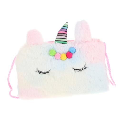 GAROZATION Süße Geldbörse Für Mädchen Umhängetasche Mini-umhängetasche Für Jungen Und Mädchen Plüsch-umhängetasche Für Besondere Anlässe von GAROZATION