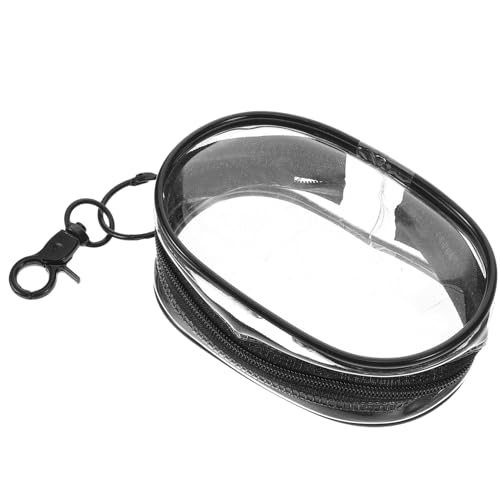 GAROZATION Klarer Mini-datenkabel-Organizer Aus Tragbare Transparente Geldbörse Mit Schlüsselanhänger wasserdichte Tasche Für Münzen Ladegeräte Und Schmuck Für Frauen von GAROZATION