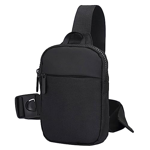 GAROZATION Men Brusttasche Verstellbare Bauchtasche Für Herren wasserdichte Sling Bag Für Outdoor-aktivitäten Für Laufen Reisen Und Sport von GAROZATION
