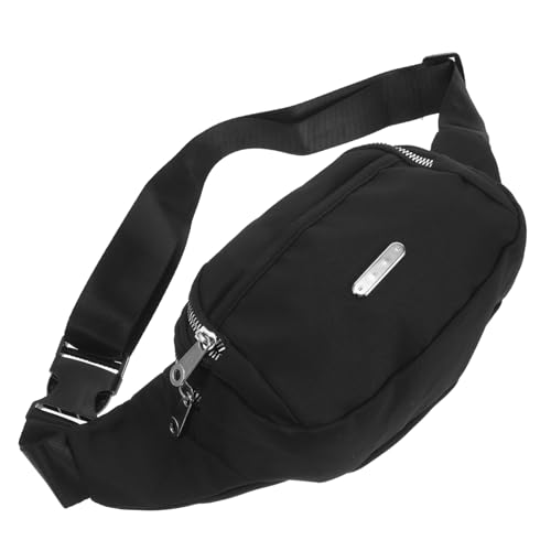 GAROZATION Hüfttasche Für Damen Bauchtasche Für Reisen Outdoor-aktivitäten Gürteltasche Mit Doppelreißverschluss Handy Geldbörse Schlüssel Beutel Für Sport Und Laufen von GAROZATION