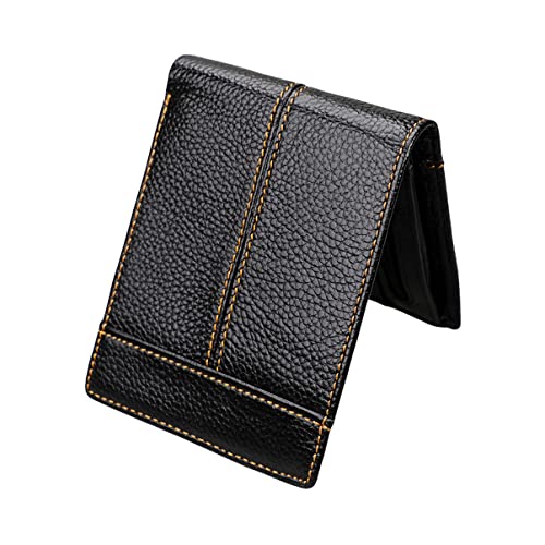 GAROZATION RFID Schutz Mad Horse Geldbörse Für Herren Retro Klassisches Kurzes Portemonnaie Mit ünzfach Kreditkartenetui Stilvolles Man Fashion Wallet von GAROZATION