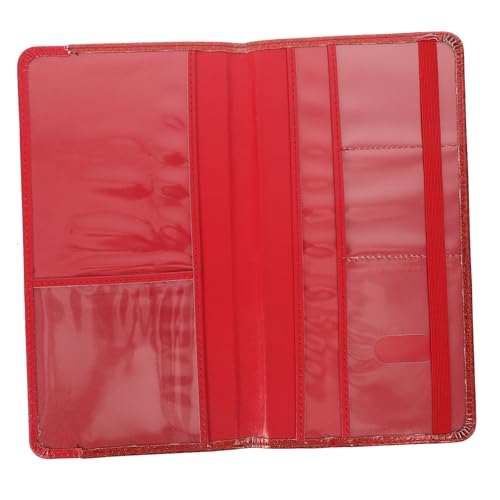 GAROZATION Geldbörse Herren Pu Reisepasshülle Mit Kartenhalter Reisepass Organizer Für Damen Und Herren Großer Geldbeutel Für Dokumente Stilvoll Und Praktisch Für Reisen Portmonee Herren von GAROZATION