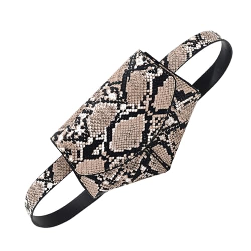 GAROZATION Gürteltasche Hüfttasche Bauchtasche Modische Pu-Bauchtasche Brusttasche Für Damen Praktische Aufbewahrungstasche Für Den Täglichen Gebrauch von GAROZATION