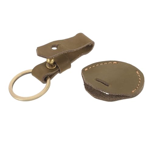 GAROZATION Vintage Leder Schlüsselhülle Schlüsselanhänger Schlüsselhalter Schlüsseletui Für Haus Und Autoschlüssel Handgefertigt Öl-wachs Vielseitig Und Langlebig von GAROZATION
