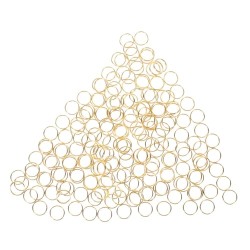 GAROZATION Schlüssel Mini Federschnalle Schlüsselanhänger Retro-Stil Schlüsselring Metall Runder Schlüssel Für Autoschlüssel von GAROZATION