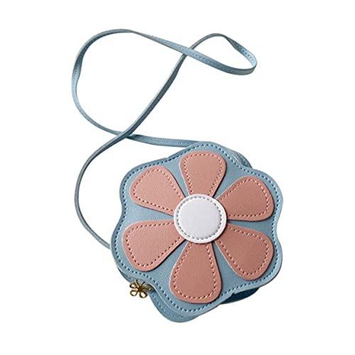 GAROZATION Junge Mädchen Umhängetasche Mit Blumenmuster Schulterbeutel Aus Pu- Für Mädchen Leicht Und Langlebig Für Täglichen Gebrauch Und Ausflüge von GAROZATION