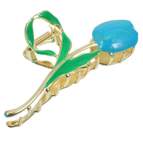 GAROZATION Tulpen-haarklammer Für Damen Große Haarklammer Blumenform Dekorative Haarspange Für Dickes Und Feines Haar Für Besondere Anlässe Wie Hochzeiten Oder Geburtstage von GAROZATION