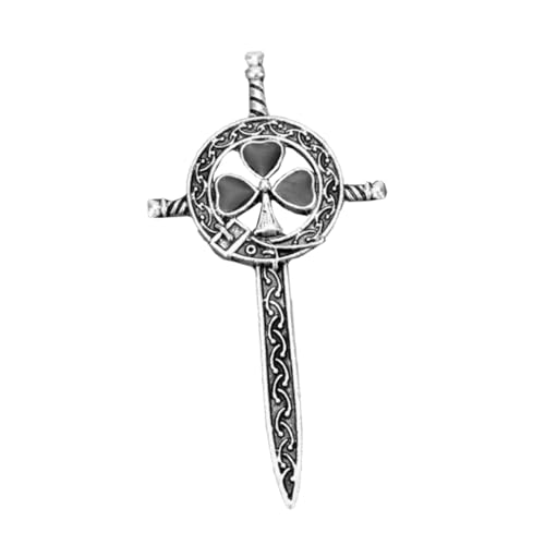 GAROZATION Vintage Brosche design aus Legierung Modische Anstecknadel für Kragen Eleganter Retro Schmuck für Damen und Herren Einzigartiges Accessoire für Kleidung und Geschenk von GAROZATION