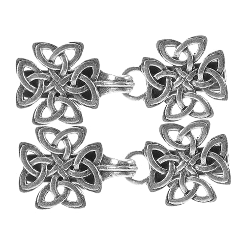 GAROZATION Vintage Cardigan Clips 4 Stück Damen Revers Kleid Clip Schal Kragen Verschluss von GAROZATION