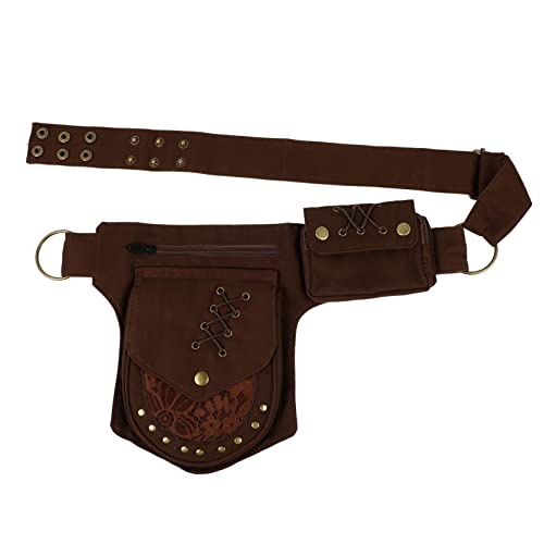 GAROZATION Stylische Gürteltasche Für Herren Und Damen Große Kapazität Multifunktionale Umhängetasche Mit Reißverschluss Für Outdoor-aktivitäten Und Reisen von GAROZATION