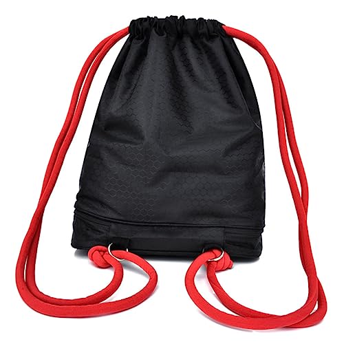 GAROZATION Wasserdichter Kordelzugbeutel Schwimmrucksack Mit Trocken-nass-trennbeutel Für Schuhe Handtücher Alltagsgegenstände Großes Fassungsvermögen Packsack Für Reisen Camping Shopping von GAROZATION