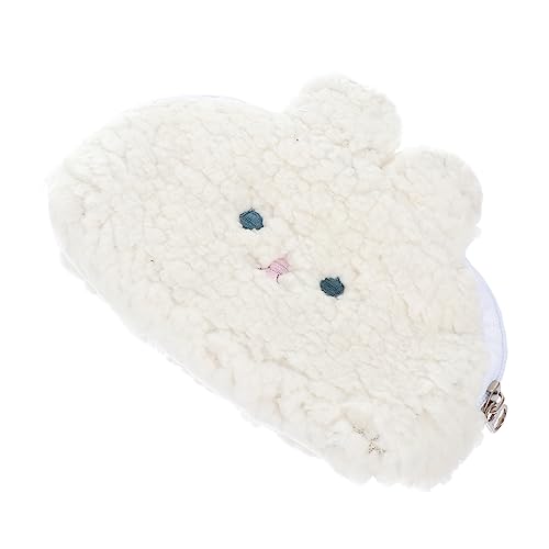 GAROZATION Kawaii Kaninchen Münztasche Cartoon Hase Geldbeutel Aus Umweltfreundlichem Material Kleiner Brieftasche Für Mädchen Für Schlüssel Lippenstift Kleingeld Für Reisen Alltag von GAROZATION