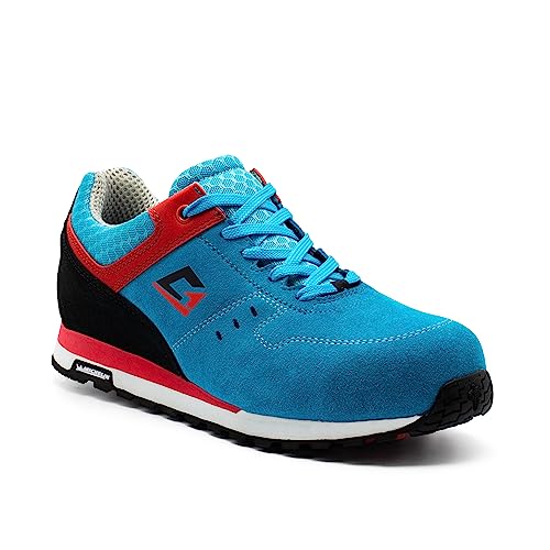 GARSPORT Damen VALLELUNGA 1 S1P W Safety Shoe, BLAU ROT, 37 EU von GARSPORT