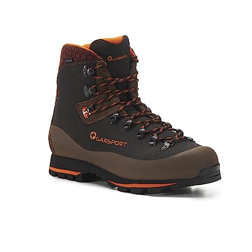 GARSPORT Herren Deer EVO WP Trekking Shoe, BRAUN/ORANGE, 43 EU von GARSPORT