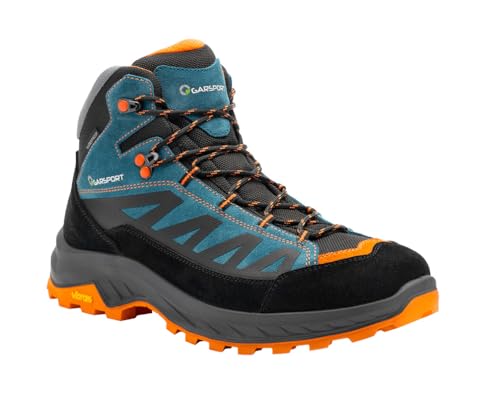 GARSPORT Herren GIAU MID WP Trekking Shoe, Blaugrün/Orange, 41 EU von GARSPORT