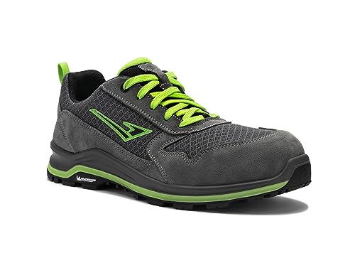 GARSPORT Herren Kele Low 1 S1P Safety Shoe, ANTHRAZIT/Lime, 36 EU von GARSPORT