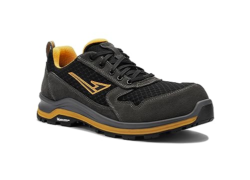 GARSPORT Herren Kele Low 1 S1P Safety Shoe, SCHWARZ/ORANGE, 39 EU von Garsport