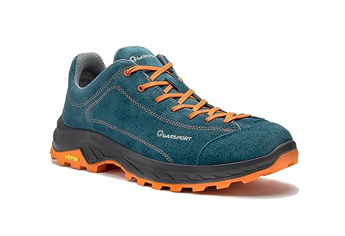 GARSPORT Herren Rozes Low Trekking Shoe, Blaugrün/Orange, 37 EU von GARSPORT