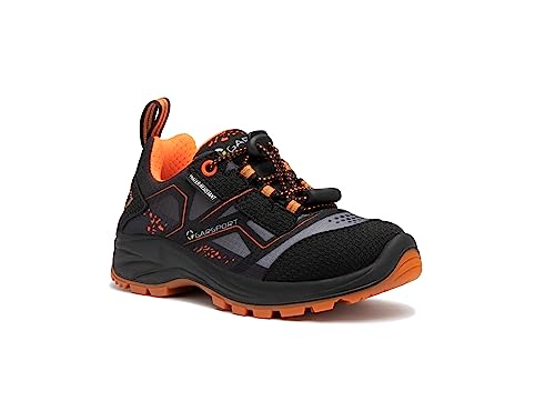 GARSPORT Unisex IENA Low WR Trekking Shoe, SCHWARZ/ORANGE, 39 EU von GARSPORT