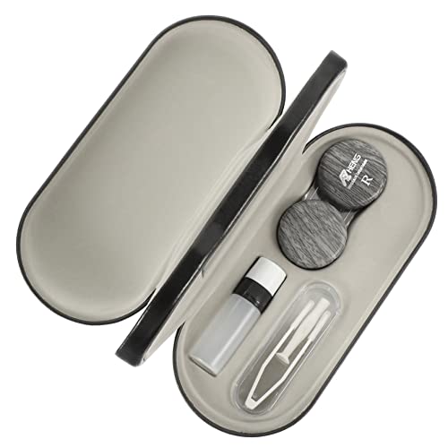 GARVALON Brillenetui Aus Hochwertigem Pu- Doppellagiger Brillenbox Für Zwei Brillen Tragbarer Brillen-Organizer Für Reisen Und Zuhause Schutz Vor Kratzern Für Sonnenbrillen von GARVALON