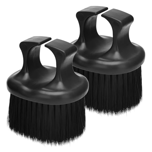 GARVALON 2 Stücke Multifunktions Bartbürste für Männer Ergonomisches Design Nylonborsten Leicht und Tragbar für Bartpflege und Friseurbedarf von GARVALON